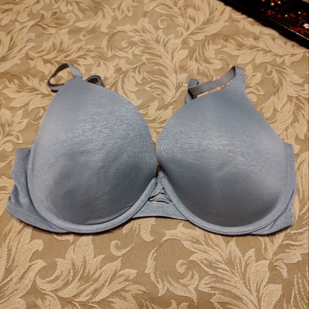 🩶 Vintage VS Perfect Shape Brushed Silver T-shirt Bra - 36D